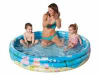 Peppa Pig Wutz 3-Ring Pool Kinder Planschbecken 150x25cm Happy People