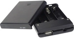 Velleman Bh341usb Batteriebox 4x Mignon (aa) (l X B X H) 60 X 20 X 80 Mm