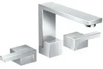 Axor Edge 3-loch Waschtischarmatur 130 Mit Push-open - Hansgrohe