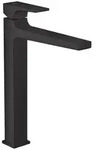 Metropol - Waschtischarmatur Mit Ablaufgarnitur Push-open, Schwarzmatt 32512670 -