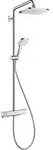 Croma - Duschs&auml;ule Showerpipe Mit Thermostatbatterie, 1jet, Verchromt 27630000 -