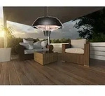 Tristar - Halogen Terrassen Deckenheizstrahler Schwarz 1500w 360 ̊ W&auml;rmeabstrahlung