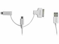 Hähnel - Fototechnik USB-Ladekabel usb-a Stecker, Apple Lightning Stecker,