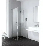 Kermi - Liga Seitenwand Twd 930 X 2000mm Silber Mattglanz Esg Klar