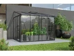 Vitavia - Anlehn-gew&auml;chshaus 'osiris 5200', Schwarz, 5,2 M2, 3 Mm Esg, 6 Mm Hkp