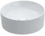 Villeroy&boch - Collaro - Aufsatzwaschbecken, Durchschnitt 40 Cm, Alpinwei&szlig; 4a184001