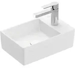 Villeroy & Boch Memento 2.0 Handwaschbecken, 1 Hahnloch, Ohne