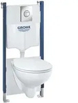 Grohe Wc-vorwand-element Solido Compact 5-in-1 Set Sp&uuml;lrandlos Tiefsp&uuml;l Wc