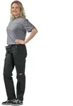 Planam Bundhose Outdoor Easy Damen Gr. 38 Schwarz