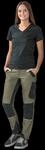 Planam Norit Damen Bundhose Oliv/schwarz 44