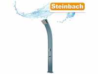 Swimming Pool Solardusche Slim Line Deluxe blau-silber - Steinbach