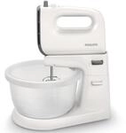 Philips - Kneter - 450 W, 5 Geschwindigkeiten + Turbo, Doppelrunder Mixer, Kneter,
