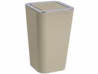 Schwingdeckeleimer Candy Taupe, 6 Liter, Taupe, Polystyrol taupe, Kunststoff (abs)