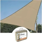 Perel Sonnensegel Dreieckig, 3.6 X 3.6 X 3.6 M, 180 G/m2 Polyester,