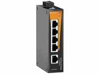 Weidmueller - Switch reg FEth 5x10/100Mbps/RJ45 Fast Ethernet IE-SW-BL05-5TX