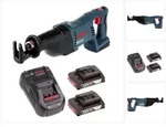 Bosch Gsa 18 V-li Akku S&auml;bels&auml;ge 18v + 2x Akku 2,0ah + Ladeger&auml;t