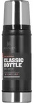 Legend&auml;re Klassische Stahlthermoskanne &ndash; Schwarz 0,47 L / Stanley