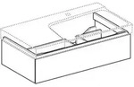 Geberit Xeno 2 Waschtischunterschrank Mit Siphonausschnitt