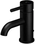 Steinberg Armaturen - Steinberg 100 - Waschtischarmatur Mit Ablaufgarnitur, Schwarz