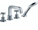 Axor Citterio 4-loch Wannenrandarmatur Mit - Hansgrohe