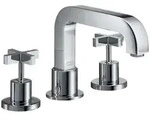Axor Citterio 3-loch Wannenrandarmatur, Kreuzgriffe, - Hansgrohe