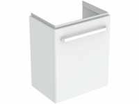 Waschtischunterschrank Renova Nr. 1 Comprimo Neu 500x604x337mm Weiß matt/Weiß