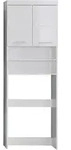 Trendteam - Amandamandobea Badschrank F&uuml;r Waschmaschine 2 T&uuml;ren, 2 Offene F&auml;cher