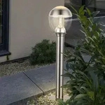 Stehleuchte Sockelleuchte Au&szlig;enlampe Wegeleuchte Gartenlampe Balkon, Ip44, Edelstahl