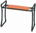 Pflanzen K&ouml;lle - Knie- Und Sitzbank Aus Stahlrohr Kissen, Orange