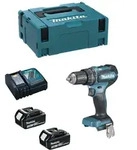 18v Lxt Schlagbohrmaschine (2x3.0 Ah) In Makpac Makita Dhp485rfj