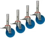 Fahrrollensatz Monto 125 Mm Bauger&uuml;ste - Krause