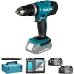 Bohrhammer Makita Dhp453rfj 18 V 3 Ah