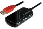 Lindy - Usb-kabel Usb 2.0 Usb-a Stecker, Usb-a Buchse 12.00 M Schwarz 42783
