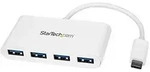 Startech.com Usb-c Hub - 4 Port Usb3.0 - Usb C Auf 4x Usb-a - Bus Powered - Wei -