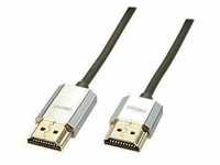 Lindy - cromo Slim hdmi High Speed a/a Kabel 3m mit Ethernet (41675)