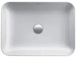 Duravit - Cape Cod Aufsatzbecken,550x400 Mm, Ohne Hahnlochbank,