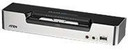 Aten 2-port Usb Dvi Dual-link Dual Display/audio Kvmp&trade; Switch