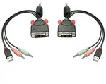 Lindy 42341 Tastatur/video/maus (kvm)-switch Schwarz