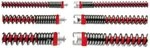 Rothenberger Rohrreinigungsspirale S-smk, 16mm X 2,3m, Kunststoffseele - 72435