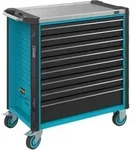Werkstattwagen Assistent, Schubladen, Flach: 7 X 81 X 696 X 398 Mm, Schubladen, Hoch: