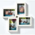 Rustic Galerier., 4 X 10x15 Cm, Weiss