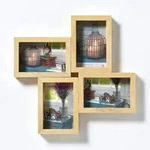 Rustic Galerier., 4 X 10x15 Cm, Natur