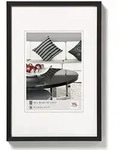 Walther Rahmen Din A3 Foto Schwarz 29,7x42 Cm