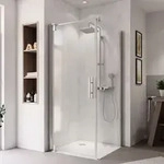 Breuer Europa Design Seitenwand 900mm Klarglas Inklusive Cer+ Antikalk.anschlag