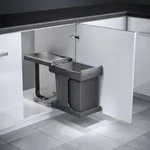 Abfallsammler Solo 20 L Dunkelgrau Hailo 3635001