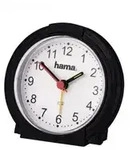Wecker Classic Ger&auml;uscharm Schwarz/wei&szlig; 186335 - Hama