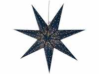 Star Trading - Weihnachtsstern Galaxy von 3D Papierstern Weihnachten in Blau,