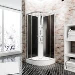 Wellnesskabine Runddusche Rhodos Von Schulte Kompelettkabine Mit Massaged&uuml;sen, 4 Mm