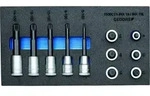 1500 Ct1-inx 19 Lk Satz Schraubendrehereins&auml;tze 1/2' In Check-tool-modul
