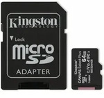 Kingston Technology Canvas Select Plus Speicherkarte 64 Gb Microsdxc Klasse 10 Uhs-i